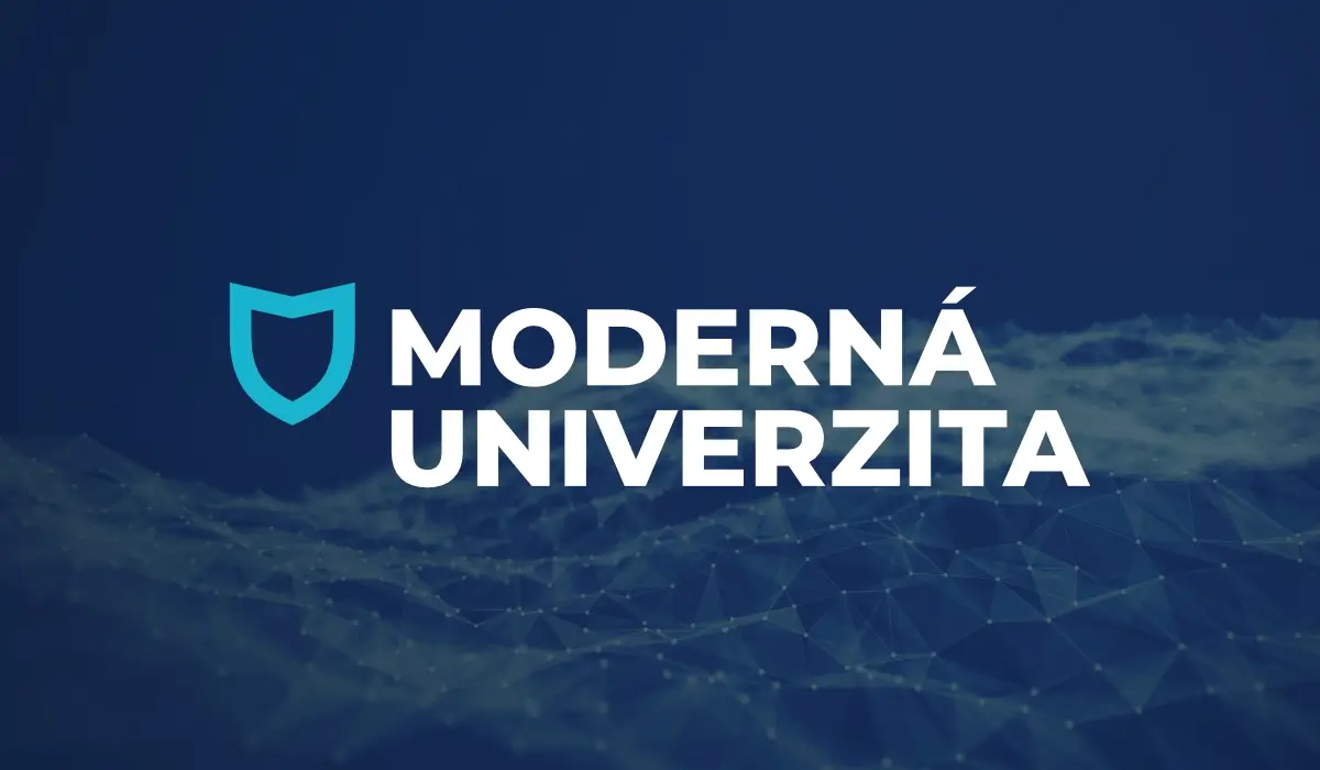 moderná univerzita logo